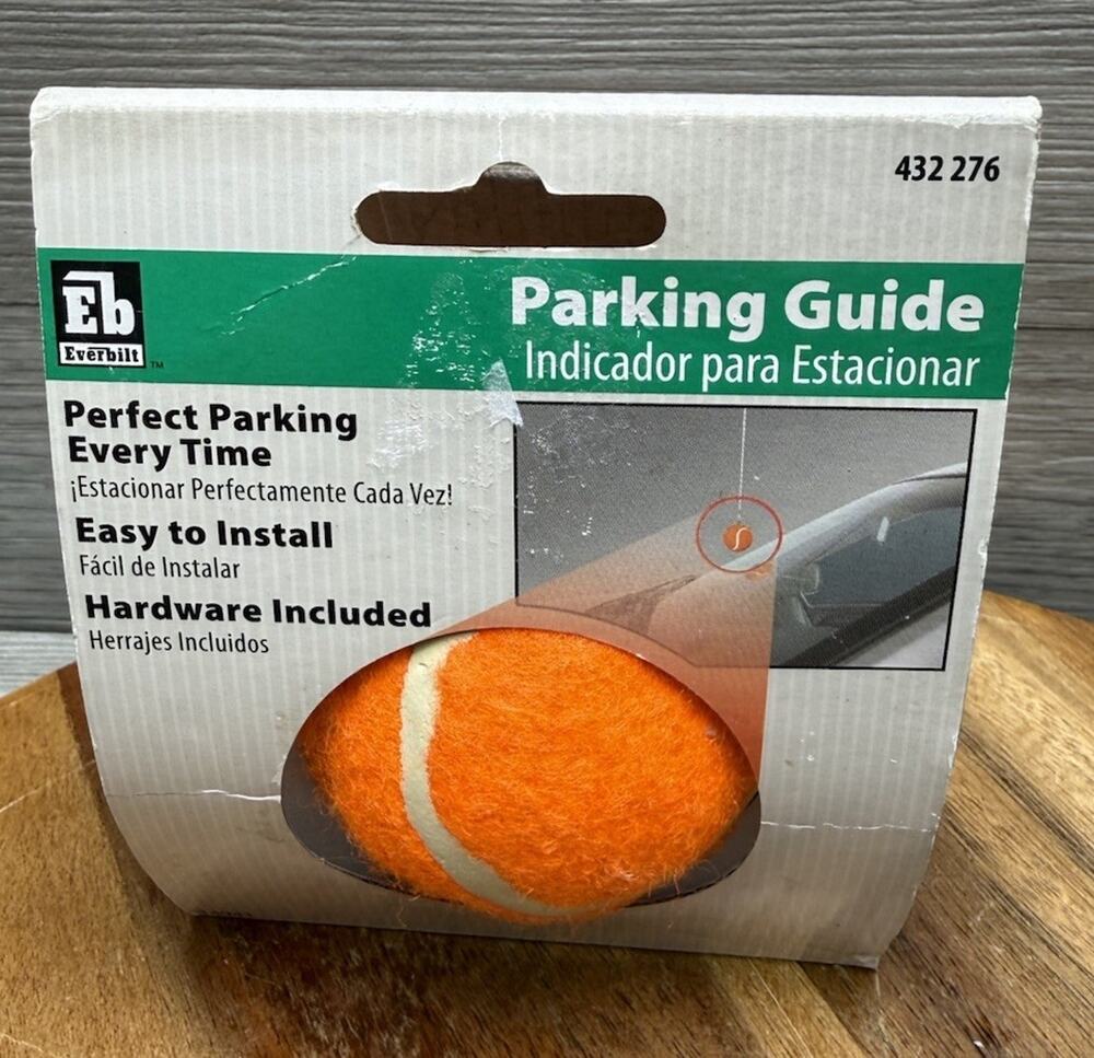 Garage Parking Guide Kit ORANGE Tennis Ball Hanging Car STOP Marker Assistant
